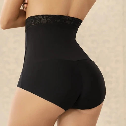 Black high-waisted tummy control shapewear