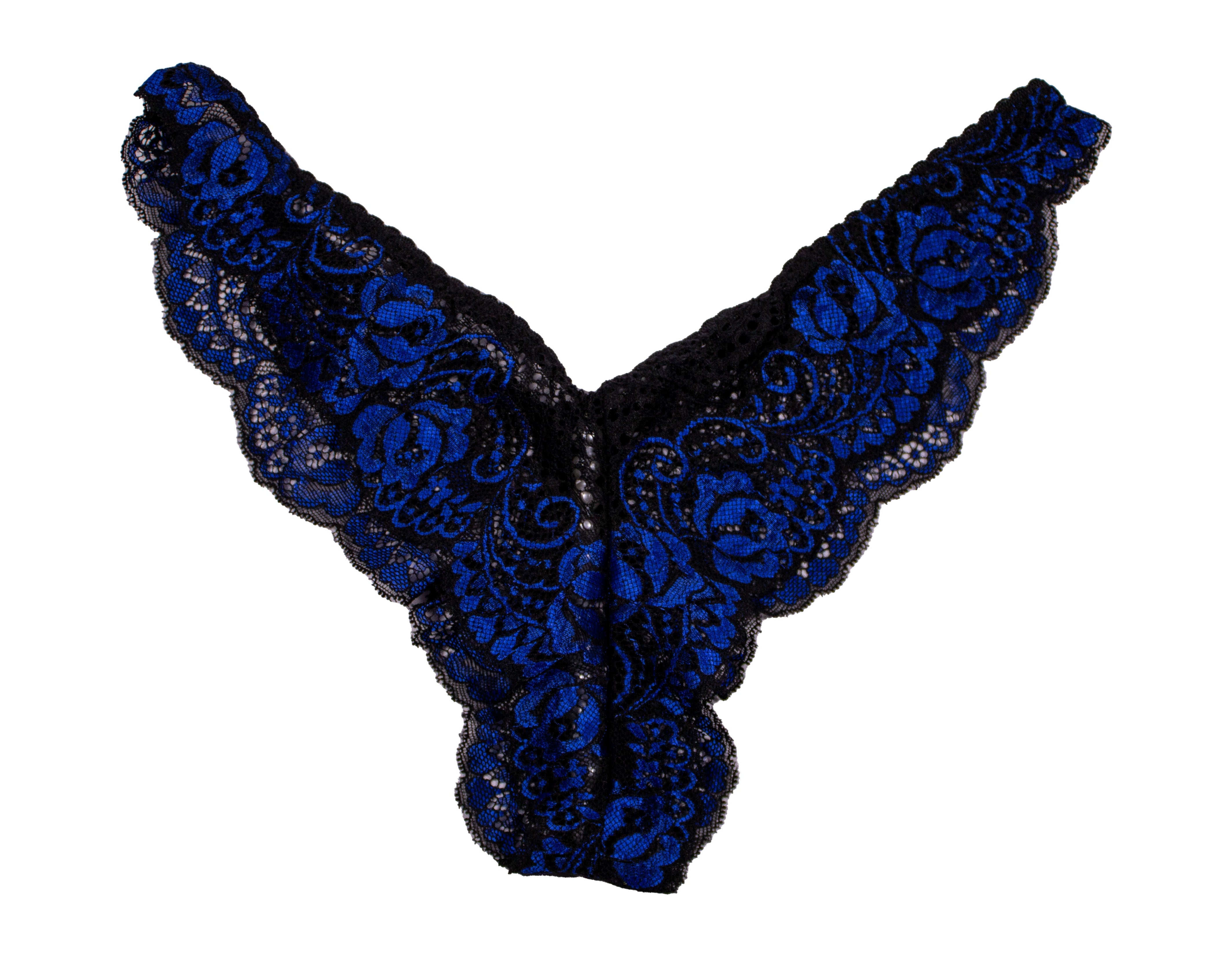 Blue Pearl Bikini Back