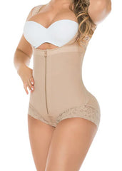 Sleeveless Body Suit Shapewear Short - High Compression
