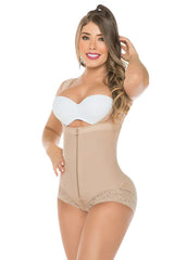 Sleeveless Body Suit Shapewear Short - High Compression
