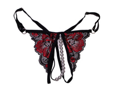G-String Pearl Red-Black