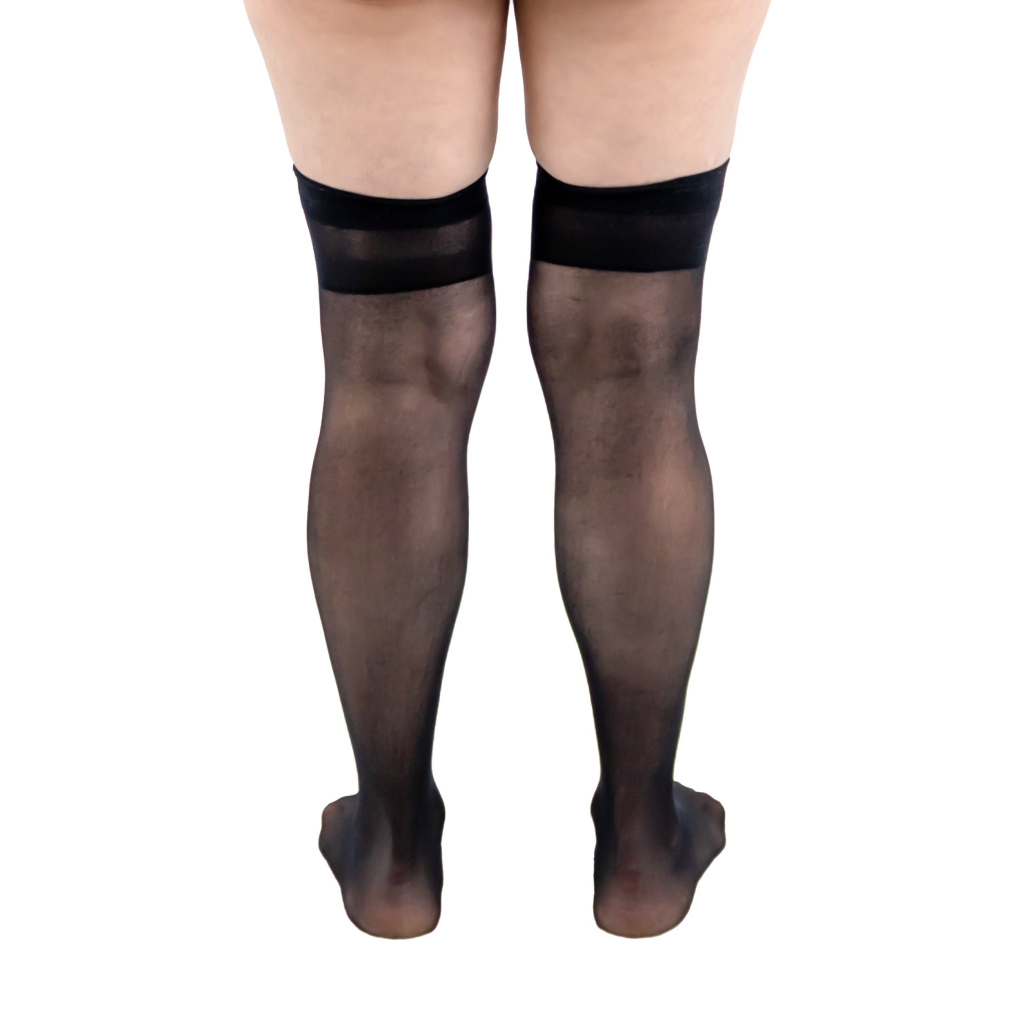 Black Sheer TIgh Highs Stockings