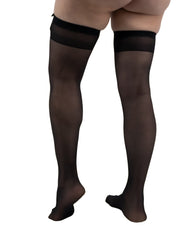 Black Sheer TIgh Highs Stockings