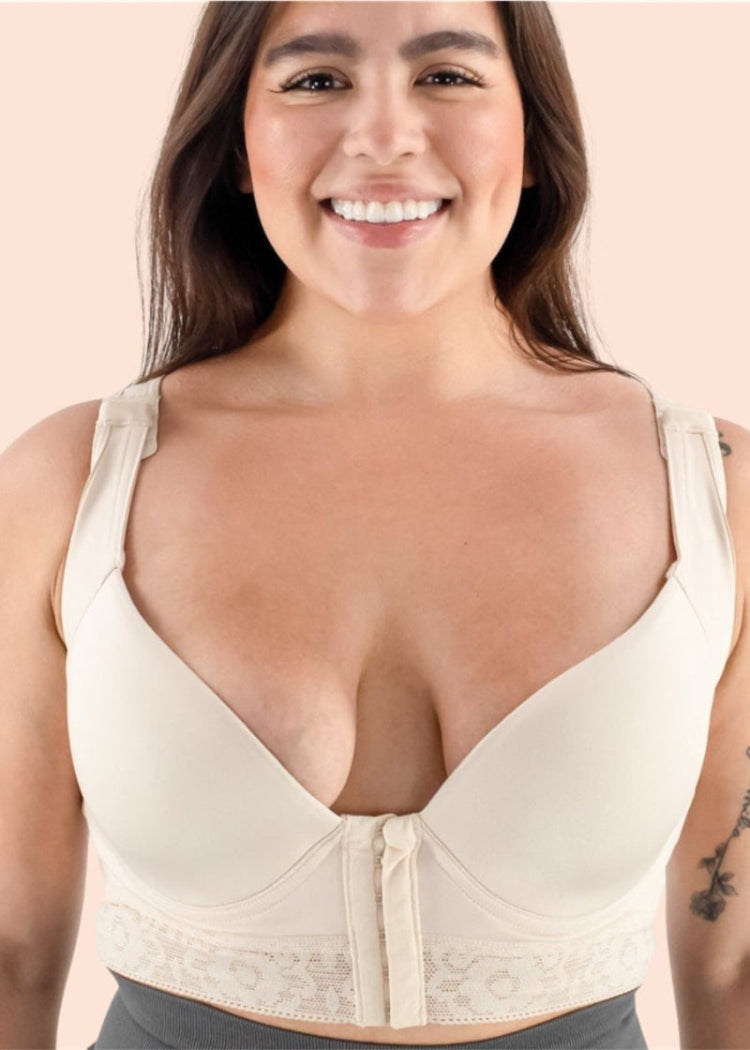 Back Correcting Bra with Front Closure