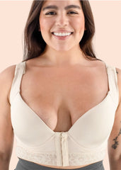 Back Correcting Bra with Front Closure
